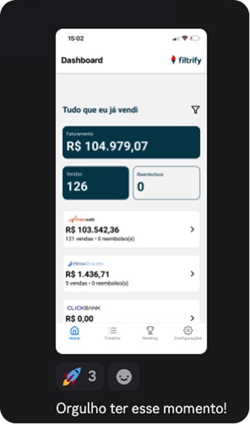 Resultado Velima - R$104.979,07